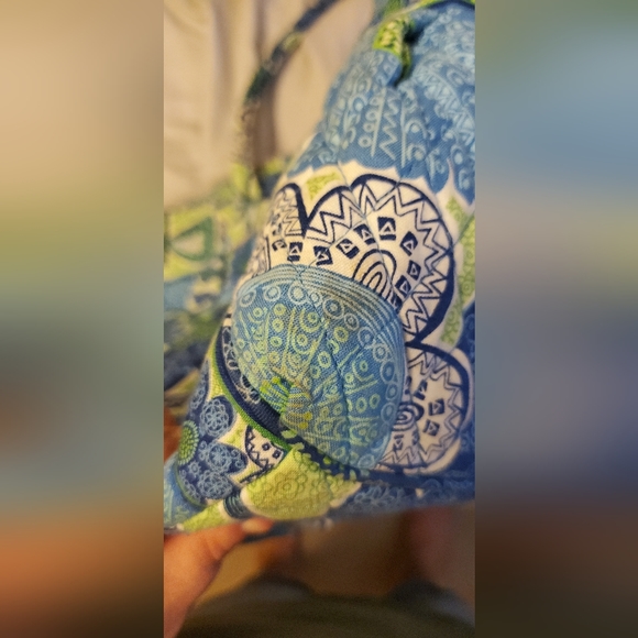 Vera Bradley Doodle Daisy Campus Tote Bag Retired Pattern Pre Owned. - Picture 10 of 12